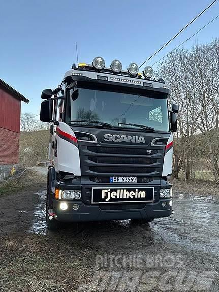 Scania R 580 6x4 Brøytebil Kiperi kamioni