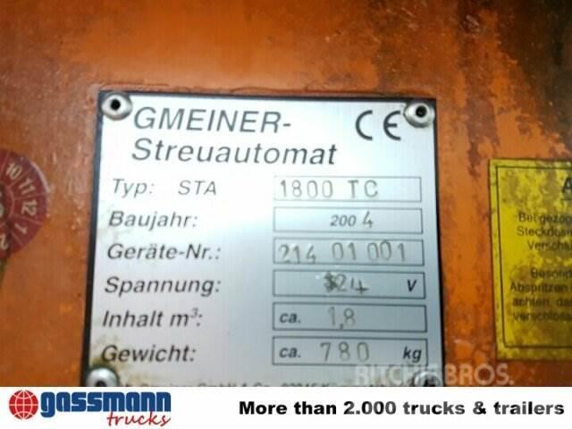 Gmeiner Streuautomat STA 1800 TC mit Ostala dodatna oprema za traktore
