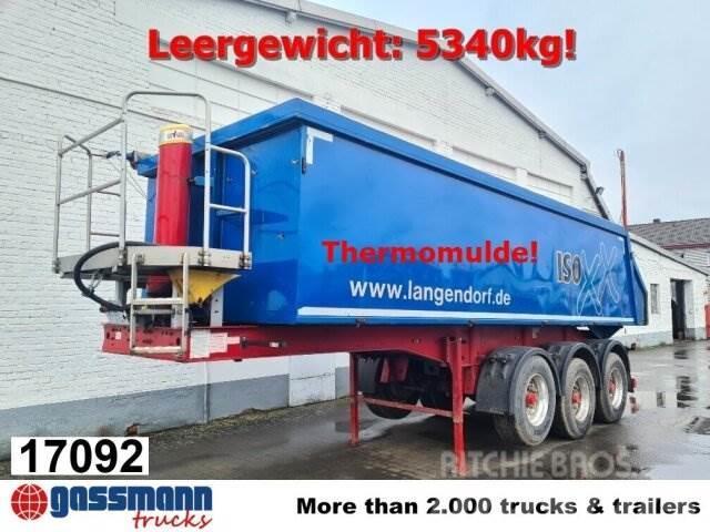 Langendorf SKA 24/31, Thermo Kastenalumulde 25 Tipper semi-trailers