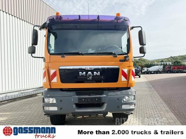 MAN TGM 13.250/340 4x4 BL, EEV-Motor, Kran Atlas 85.1 Tipper trucks