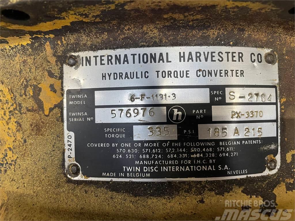 International hydraulisk converter type 6F-1131-3 Transmisija