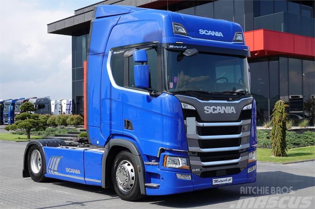 Scania R 450 / RETARDER / LEDY / OPONY 100 % / EURO 6 / 2 Tegljači