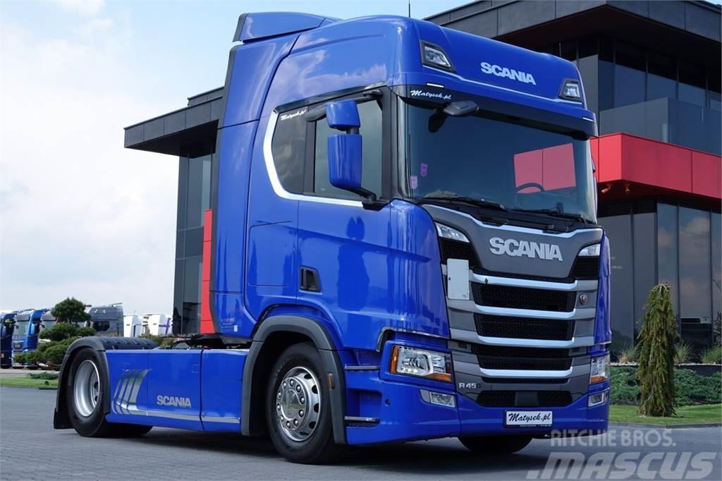 Scania R 450 / RETARDER / LEDY / OPONY 100 % / EURO 6 / 2 Tegljači