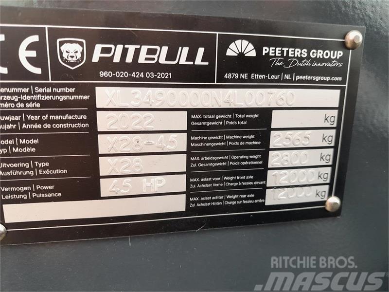  Pitbull X28-45 Plus DK Mini utovarivači