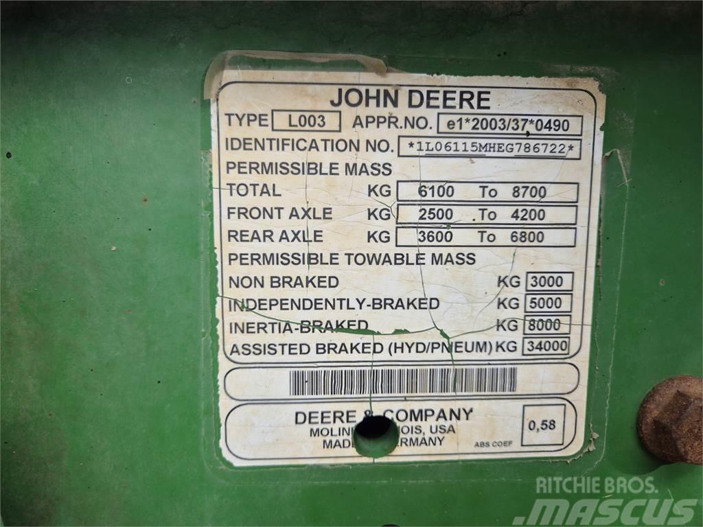 John Deere 6115M Traktori