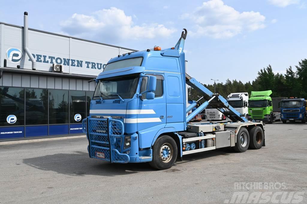 Volvo FH16 660 6x2 Joab Rol kiper kamioni sa kukom za podizanje tereta