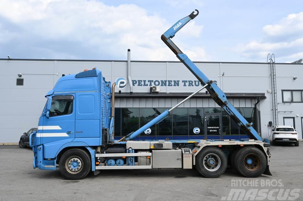 Volvo FH16 660 6x2 Joab Rol kiper kamioni sa kukom za podizanje tereta