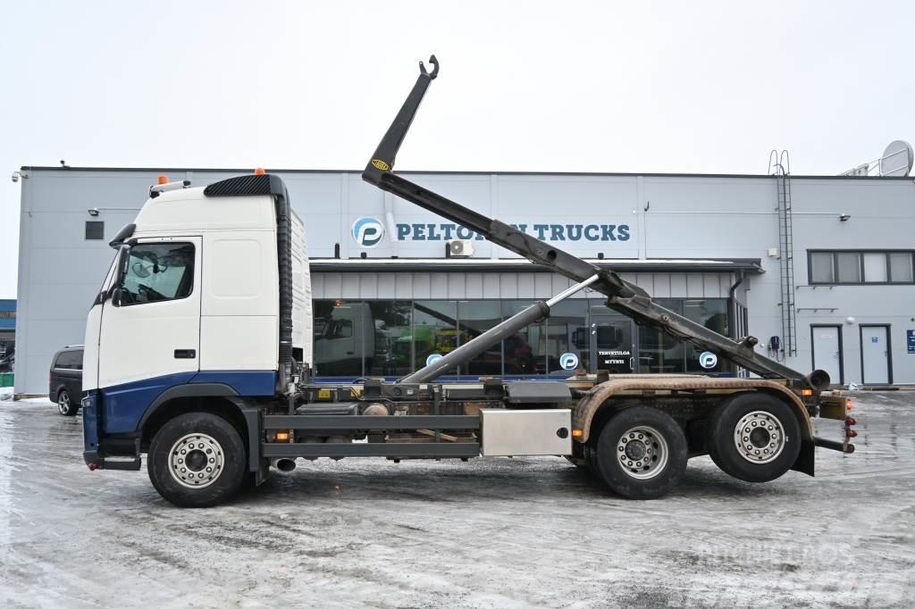 Volvo FH460 6x2 371tkm Rol kiper kamioni sa kukom za podizanje tereta
