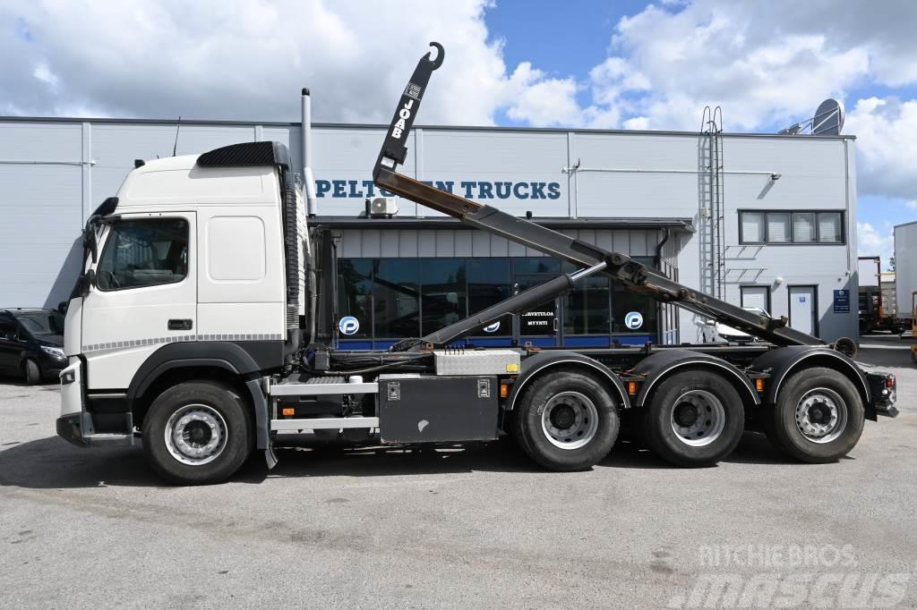 Volvo FMX500 8x4*4 Euro6 Rol kiper kamioni sa kukom za podizanje tereta