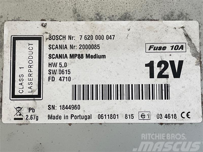 Scania SCANIA RADIO 2000085 Ostale kargo komponente