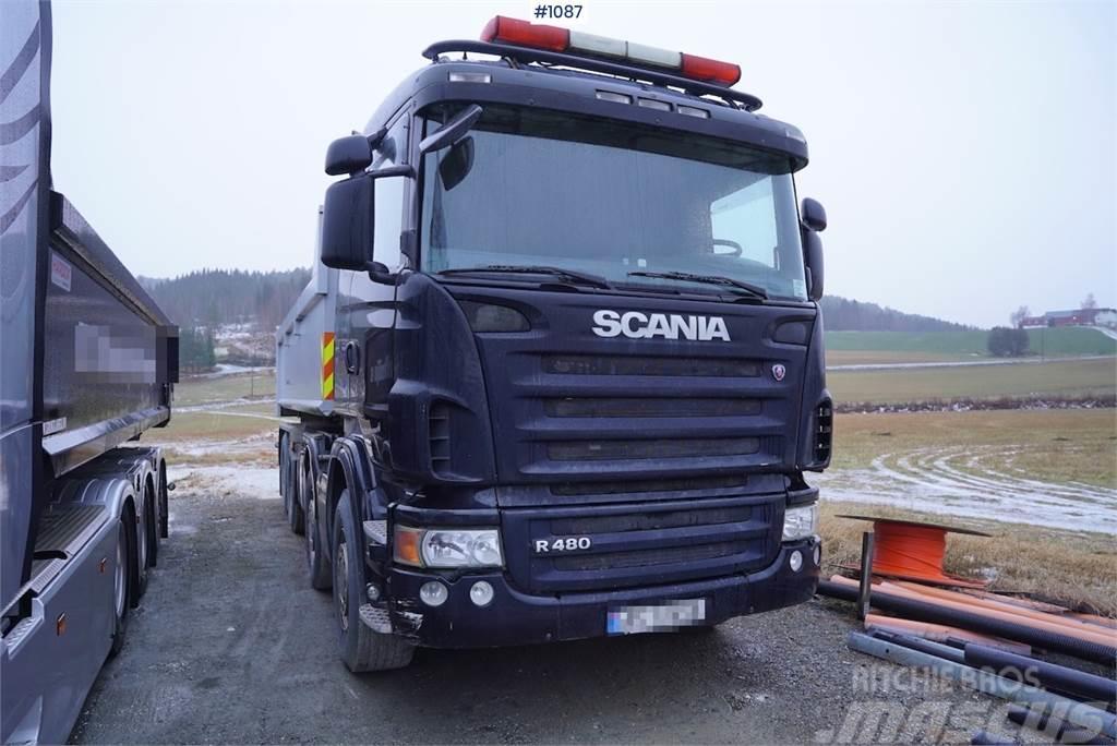 Scania R480 8x4 Sanduk kamioni