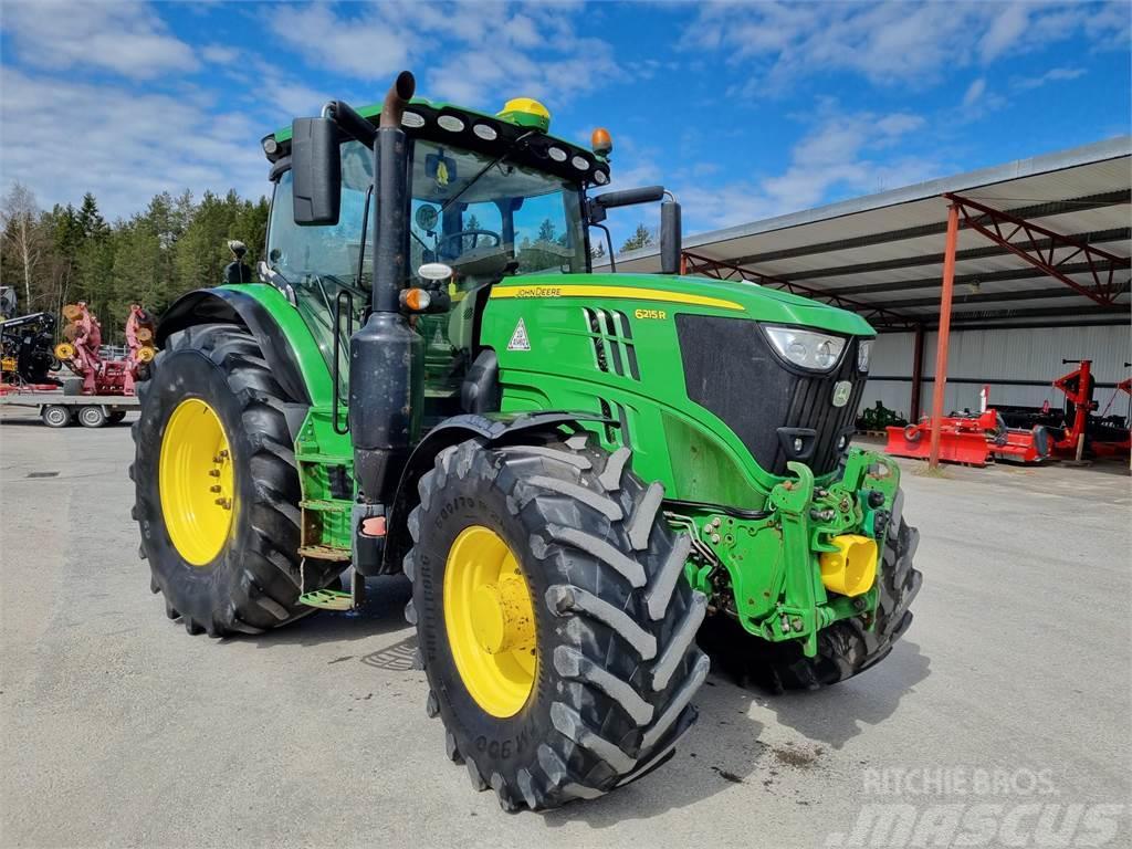 John Deere 6215R +FL+FPTO Traktori