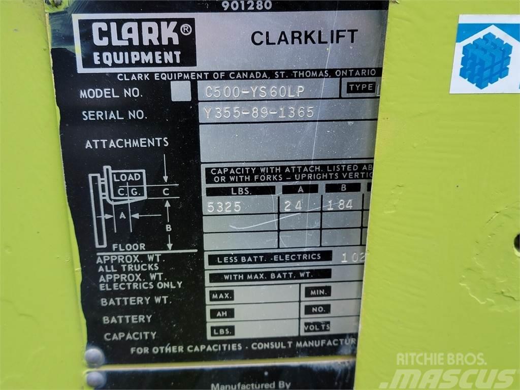 Clark C500-YS60LP Plinski viljuškari