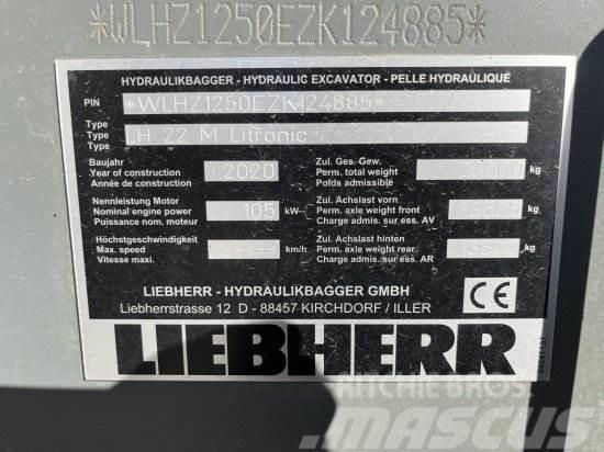 LIEBHERR LH 22 M LITRONIC, UMSCHLAGBAGGER, LIKUFIX Bageri točkaši