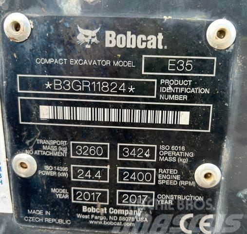 Bobcat E35 Minibagger Mini bageri < 7t