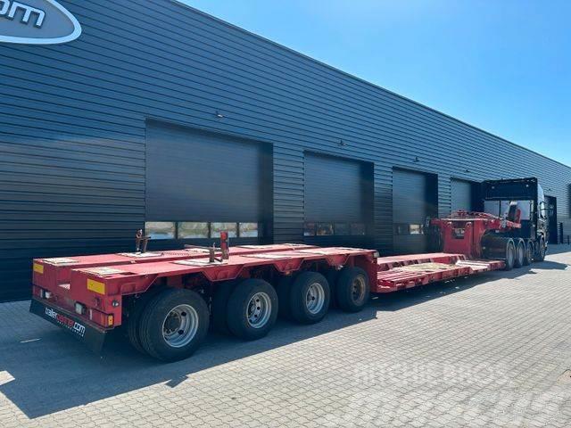 Goldhofer Tiefbett 80.000 kg total Low loader-semi-trailers