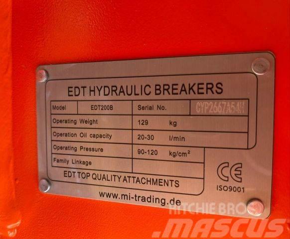  Hydraulikhammer EDT 200B - Passt 1,2 - 3 To Ostalo za građevinarstvo