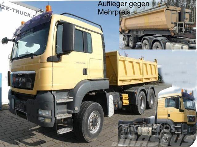 MAN TG-S 26.400 6x6 Wechselfahrgestell SZM/Kipper-EE Kiperi kamioni