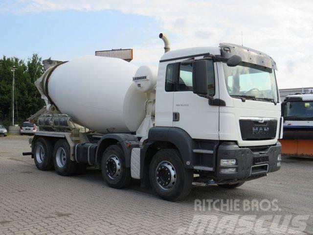 MAN TG-S 32.400 8x4 BB Betonmischer Liebherr 9m³ Concrete trucks