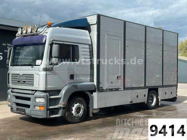 MAN TGA 18.390 4x2 1.Stock Cuppers Viehtransporter Kamioni za prevoz životinja