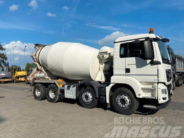 MAN TGS 32.420 8×4 EURO 6, BETONMIXER LIEBHERR9m3 Kamioni mešalice za beton