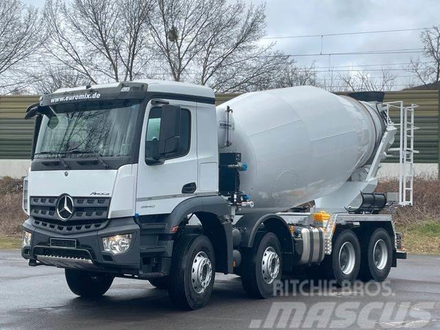 Mercedes-Benz Arocs 5 3540, 8x4 EURO 6e EuromixMTP EM 10 L Kamioni mešalice za beton