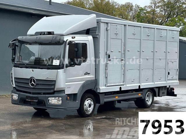 Mercedes-Benz Atego 818 L 4x2 1.Stock Menke-Janzen Viehtransp. Kamioni za prevoz životinja