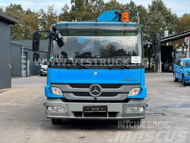 Mercedes-Benz Atego 822 4x2 MEILLER mit HMF Ladekran Kiperi kamioni
