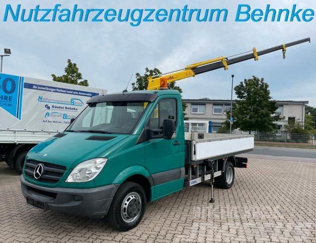 Mercedes-Benz Sprinter 519 CDI Pritsche / Hyva Kran 4,2m=600kg Pik up kamioni