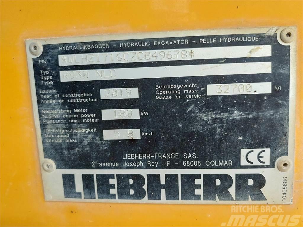Liebherr R 930 NLC Bageri guseničari