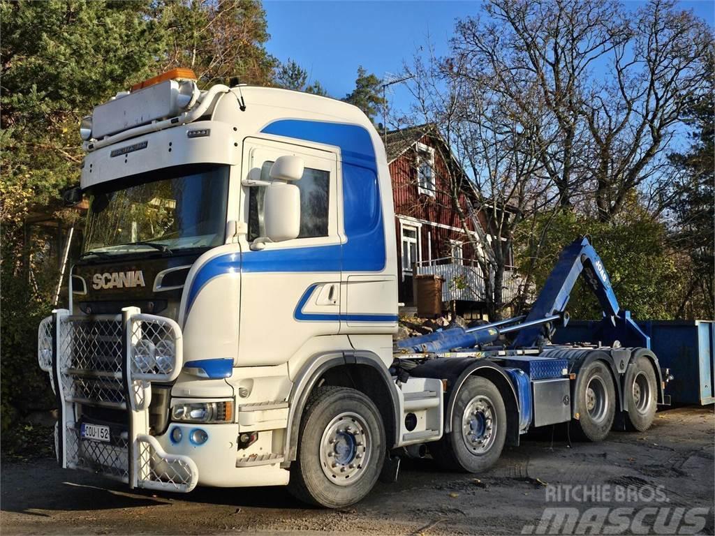Scania R560 8x4 koukku Rol kiper kamioni sa kukom za podizanje tereta