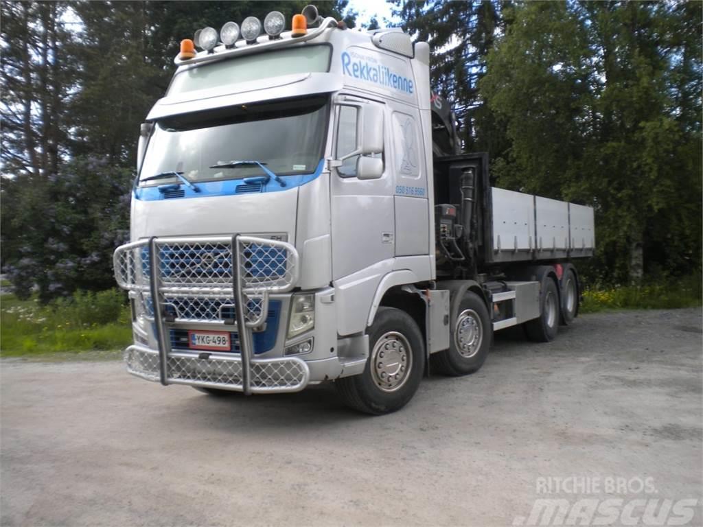 Volvo FH520 Rol kiper kamioni sa kukom za podizanje tereta