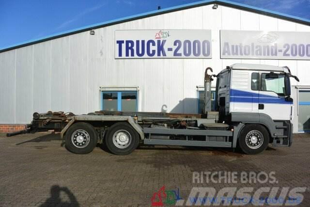 MAN TGA 26.480 Palift 15t. NL Retarder Deutscher LKW Rol kiper kamioni sa kukom za podizanje tereta