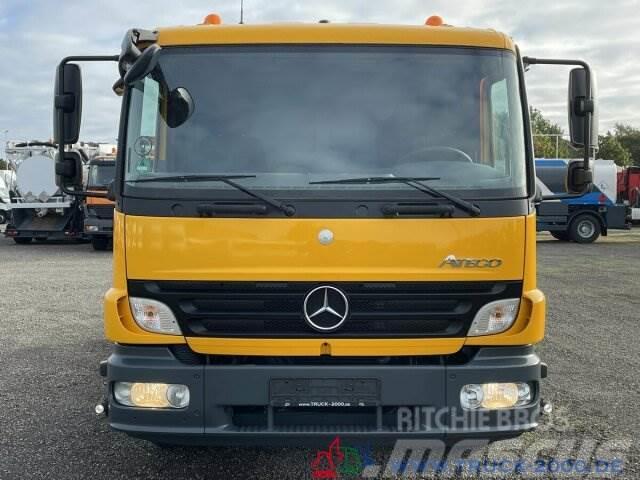 Mercedes-Benz Atego 1218 Hiab Abrollhaken 6.280 Kg. NL. Euro 5 Rol kiper kamioni sa kukom za podizanje tereta