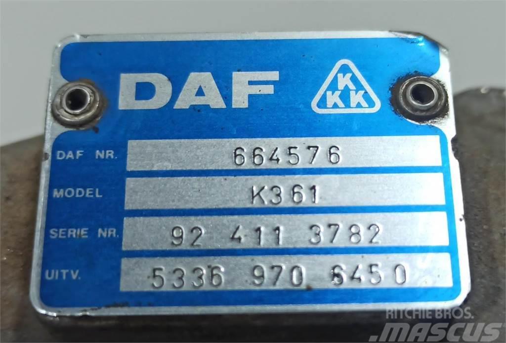 DAF /Tipo: 2800 / DKS1160 Turbocompressor K361 Daf DKS Kargo motori