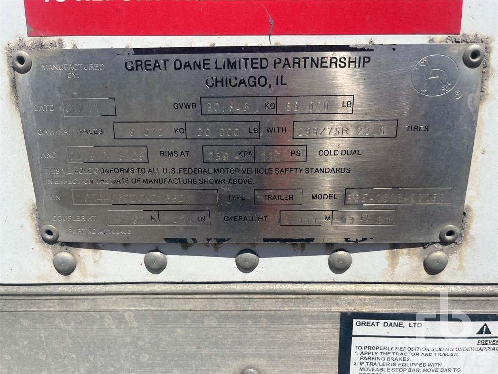 Great Dane 53 ft x 102 in T/A Sanduk poluprikolice