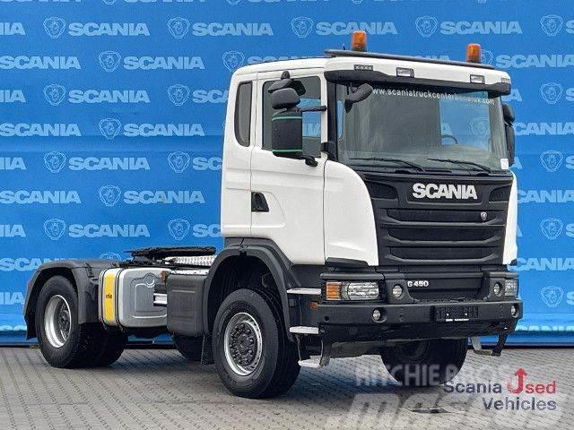 Scania G 450 CA4x4HHA RETARDER PTO HYDRAULIC DIFF-LOCK Tegljači