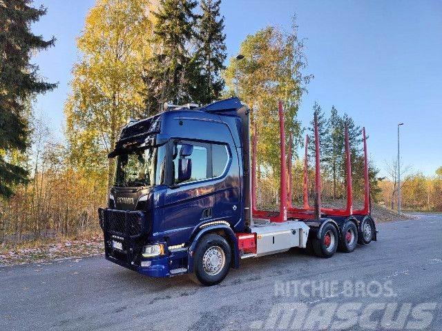 Scania R 730 B8x4*4NB, Korko 1,99% Kamioni za drva Šticari