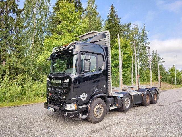 Scania R 730 B8x4NB, Korko 1,99% Kamioni za drva Šticari