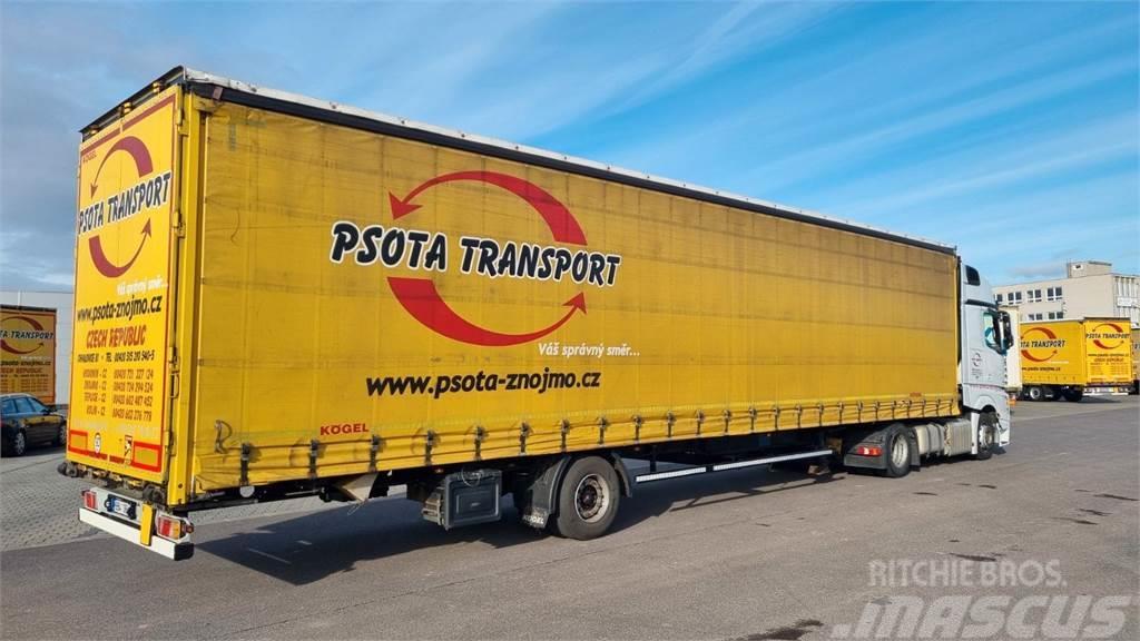 Kögel S24 Curtain side trailer Vehicle transport semi-trailers