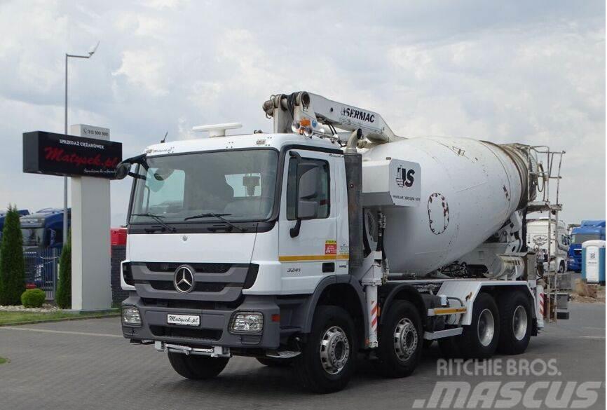 Mercedes-Benz ACTROS 3241 Kamioni mešalice za beton