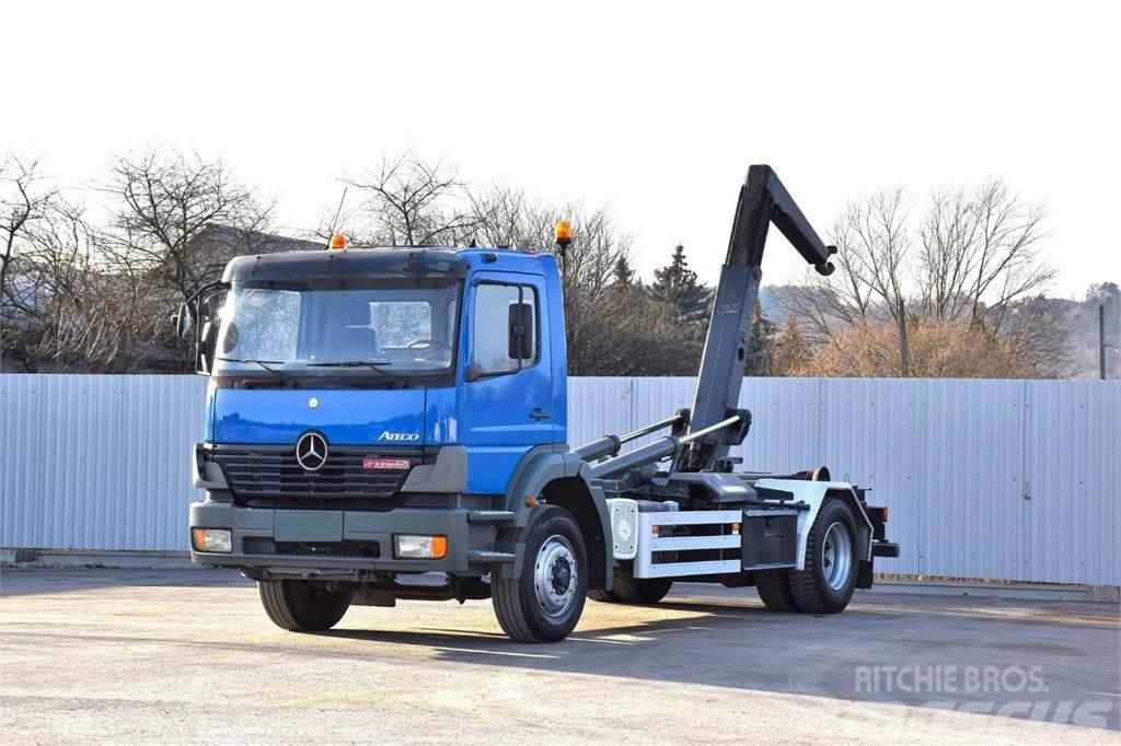 Mercedes-Benz ATEGO 1828 Rol kiper kamioni sa kukom za podizanje tereta