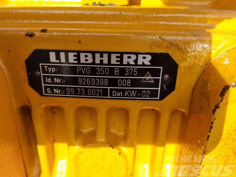 Liebherr LR632 PVG 350B375 Hidraulika