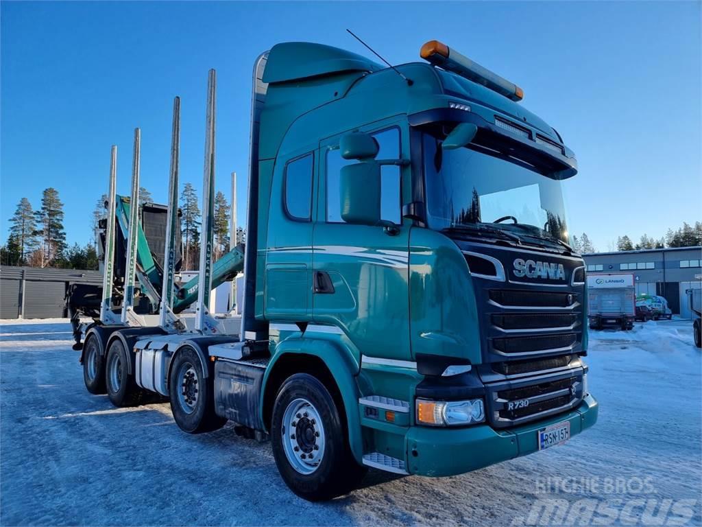 Scania R730 8x4 Kamioni za drva Šticari