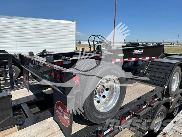 Load King 9' WIDE FLIP AXLE AND MECHANICAL STINGER, AIR RIDE Poluprikolice labudice