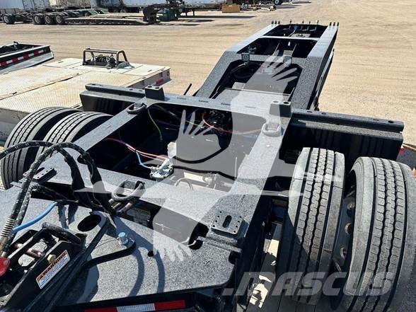 Load King 9' WIDE FLIP AXLE AND MECHANICAL STINGER, AIR RIDE Poluprikolice labudice