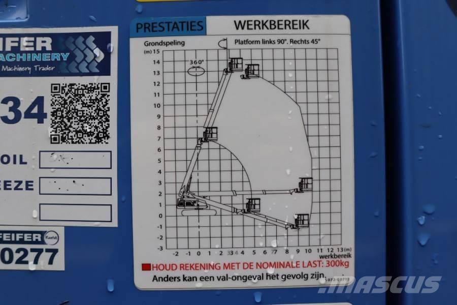 Nagano S15Auj Valid inspection, Diesel, 15 m Working Heig Teleskopske podizne platforme