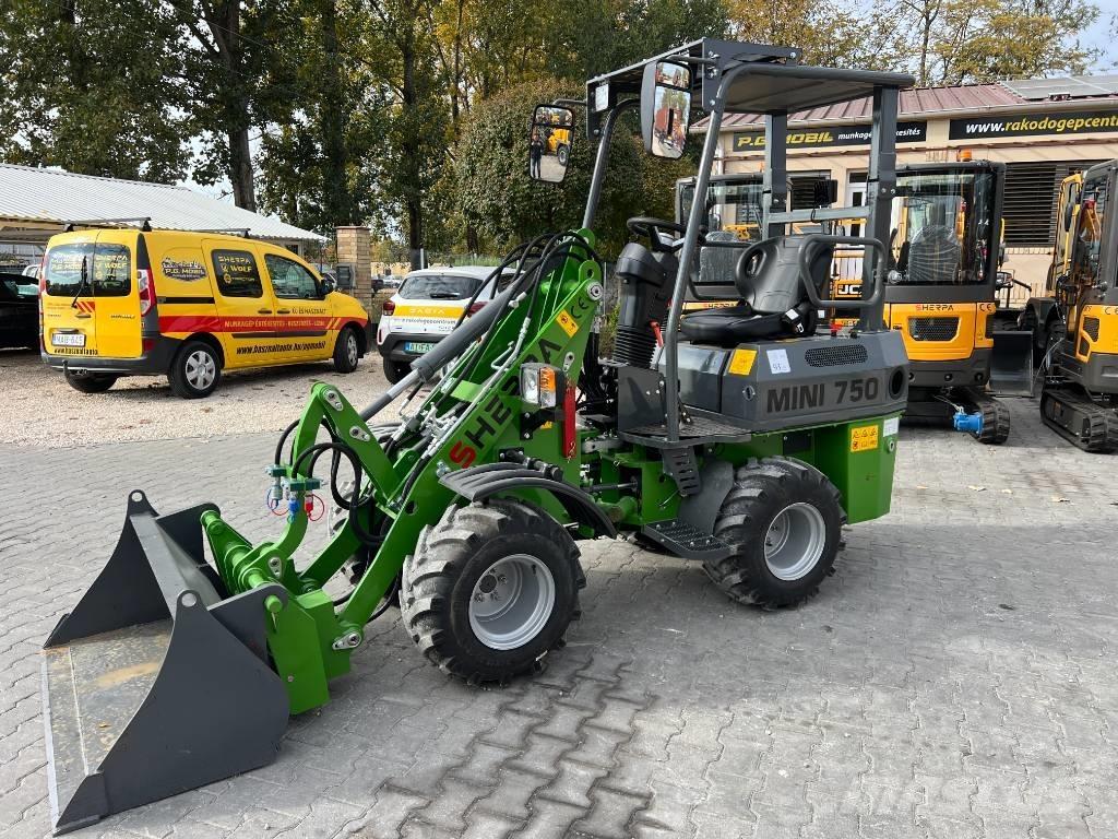 Sherpa Mini 750 homlokrakodó Perkins motorral Mini utovarivači