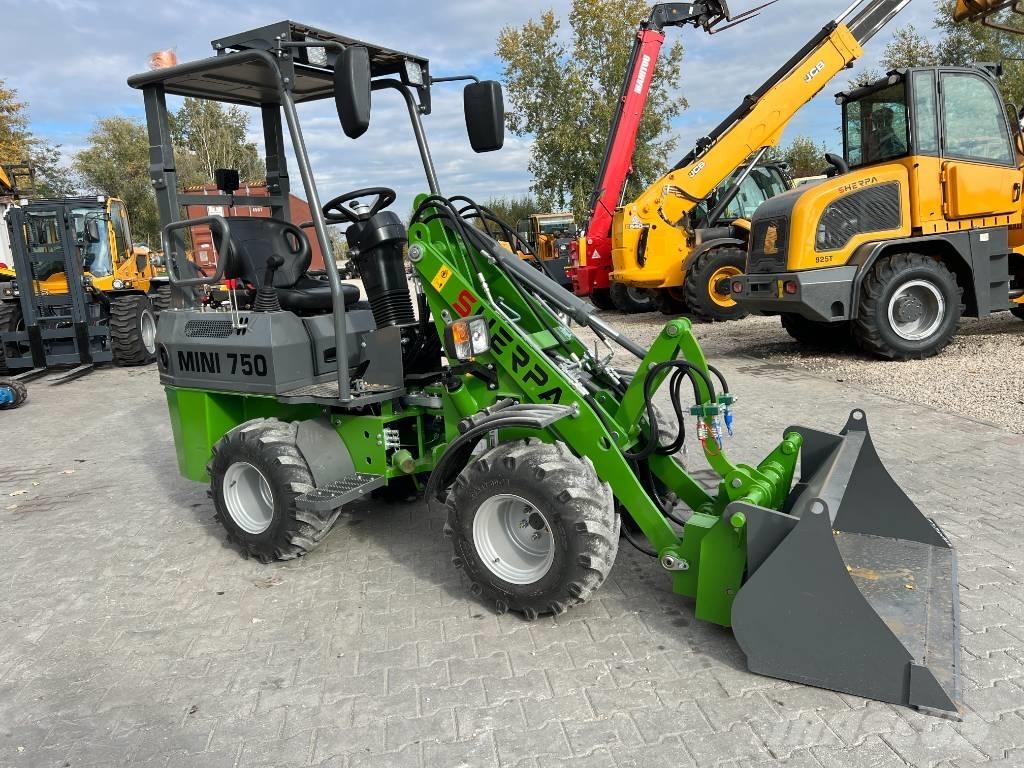 Sherpa Mini 750 homlokrakodó Perkins motorral Mini utovarivači