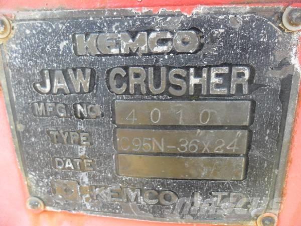 Kemco Jaw Crusher C95N 90x60 Mobilne drobilice
